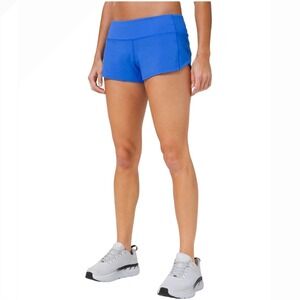 Lululemon Hotty‎ Hot HR Short 2.5" Blue Running Athletic Shorts Women's